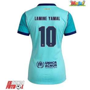Barcelona Lamine Yamal #10 Tercera Equipación Mujer 2026-27 Manga Corta
